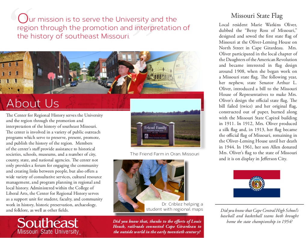 Inside Center for Regional History